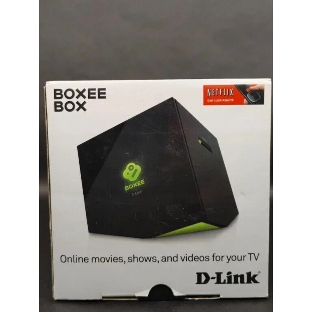 D-Link Boxee Box DSM-380 Media Streaming Streamer Player Pre-Owned